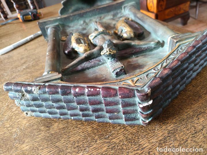 Antig&uuml;edades: Benditera Pujol Castill&oacute;n. Estuco - Foto 5
