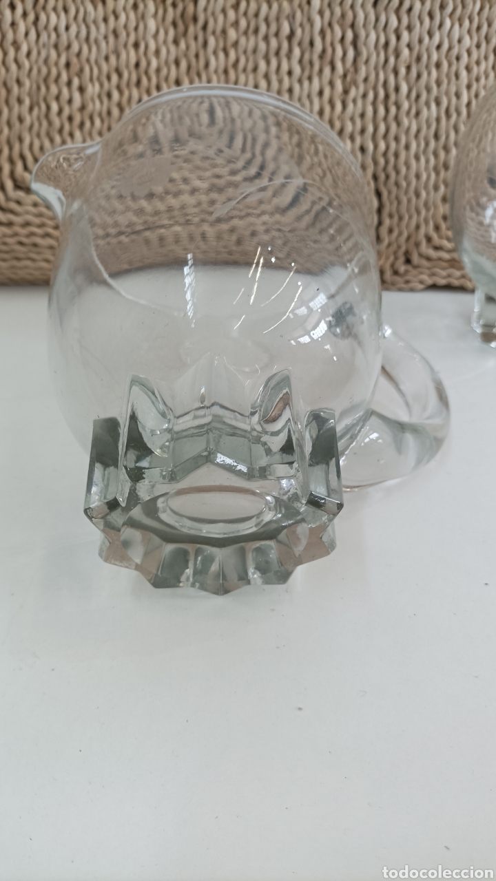 Antig&uuml;edades: Jarra y Botella de cristal Antiguo - Foto 4