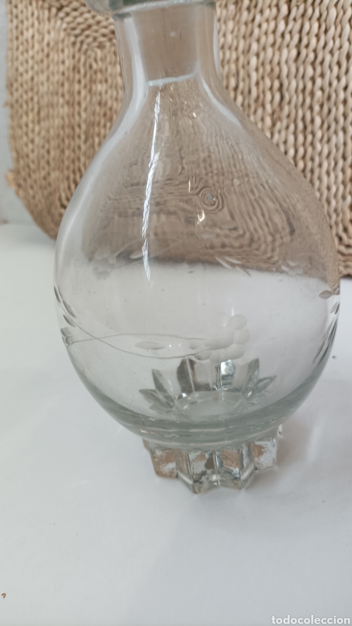 Antig&uuml;edades: Jarra y Botella de cristal Antiguo - Foto 6