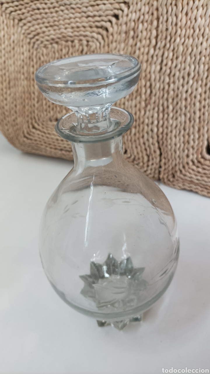 Antig&uuml;edades: Jarra y Botella de cristal Antiguo - Foto 7
