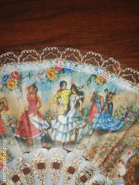 Antig&uuml;edades: Peque&ntilde;o abanico para mu&ntilde;ecas - Foto 2