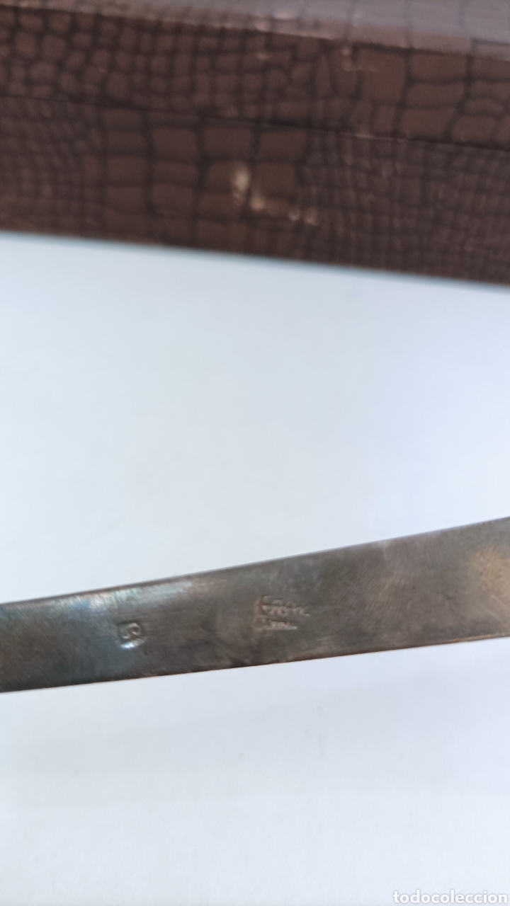 Antig&uuml;edades: Cucharon antiguo de Lat&oacute;n - Foto 4