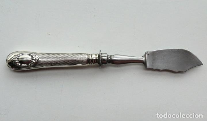 Antig&uuml;edades: ANTIGUO CUCHILLO DE PLATA 80 MM - Foto 3