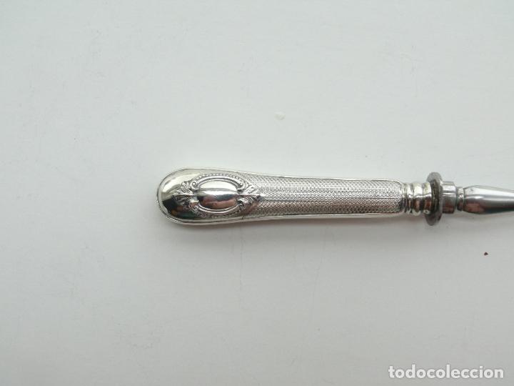 Antig&uuml;edades: ANTIGUO CUCHILLO DE PLATA 80 MM - Foto 5