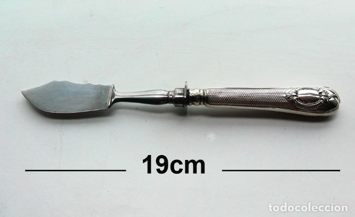Antig&uuml;edades: ANTIGUO CUCHILLO DE PLATA 80 MM - Foto 6