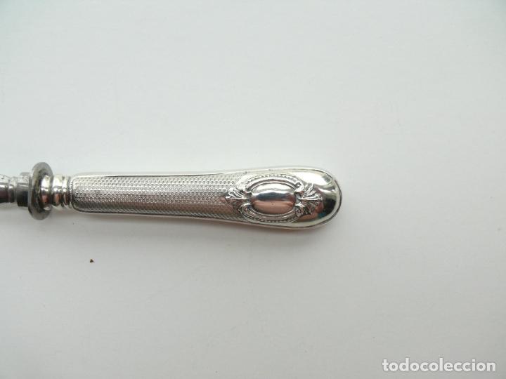 Antig&uuml;edades: ANTIGUO CUCHILLO DE PLATA 80 MM - Foto 8