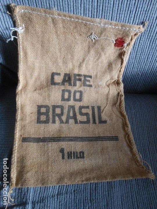 Antig&uuml;edades: SACO CAF&Eacute; DO BRASIL -1 Kg- - Foto 1