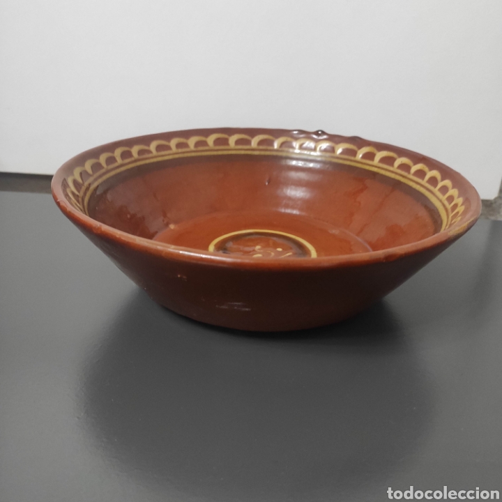 Antig&uuml;edades: LEBRILLO BARRO VIDRIADO - Foto 2