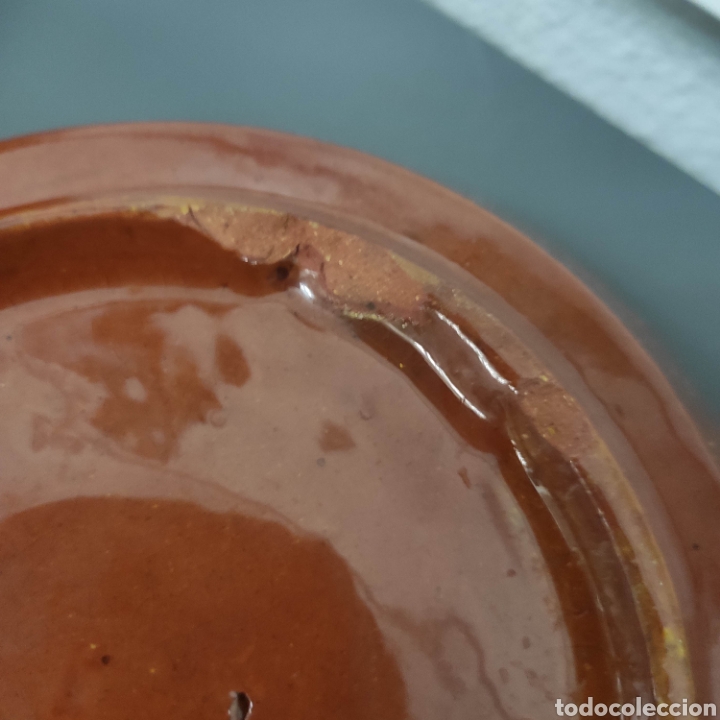 Antig&uuml;edades: LEBRILLO BARRO VIDRIADO - Foto 4