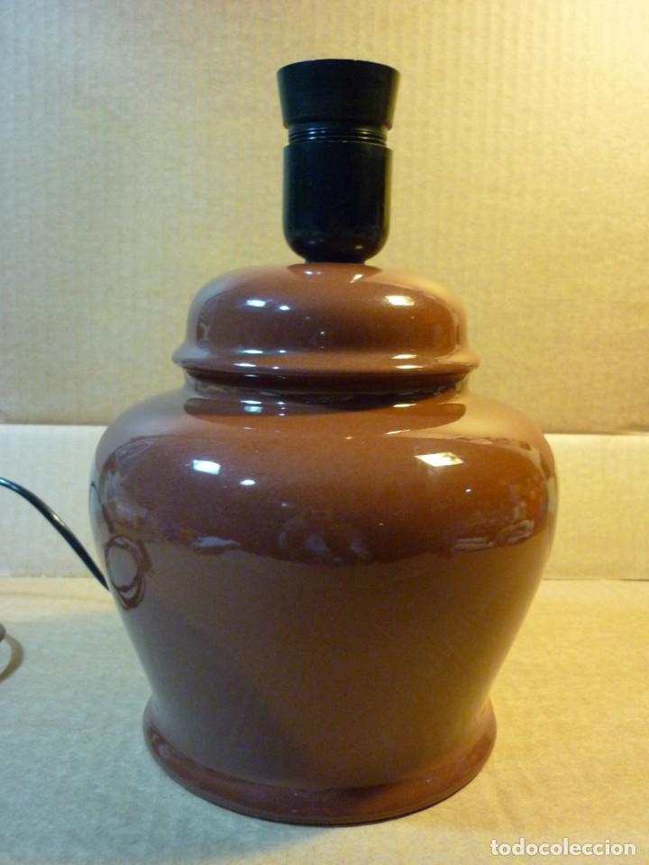 Antig&uuml;edades: LAMPARA DE CERAMICA - Foto 5