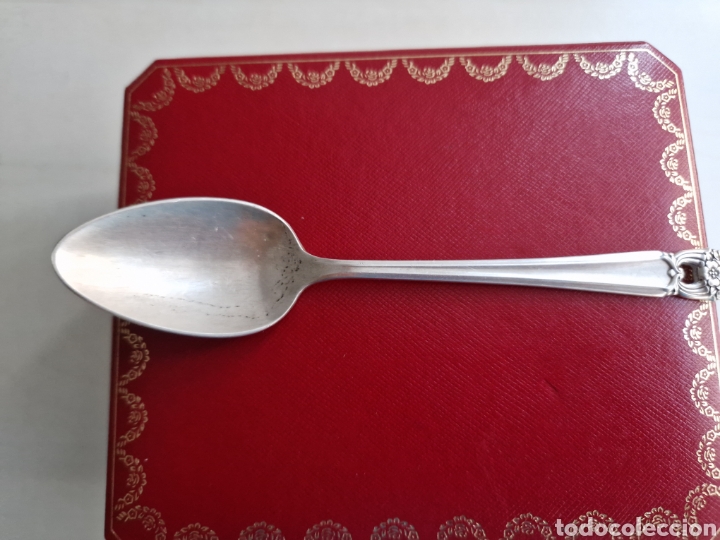 Antig&uuml;edades: CUCHARA EN PLATA DE LEY CONTRASTES - Foto 6