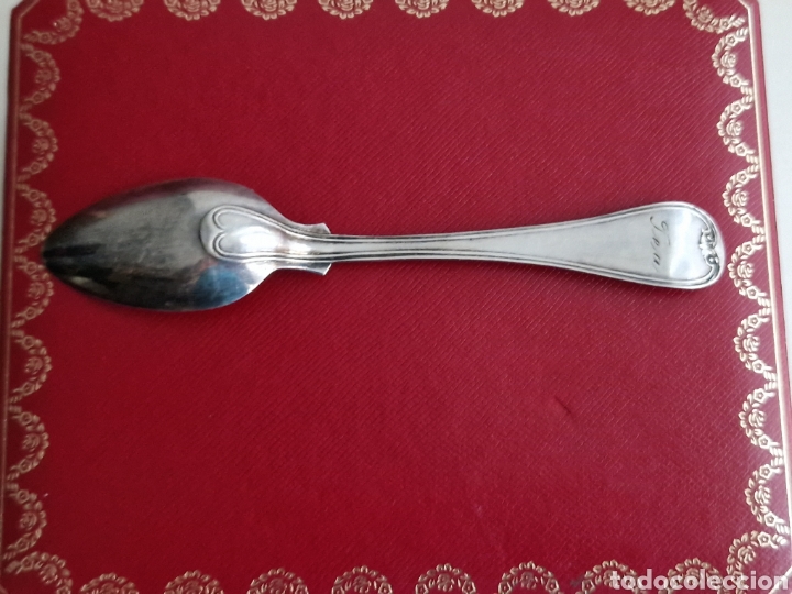 Antig&uuml;edades: CUCHARA EN PLATA DE LEY - Foto 2