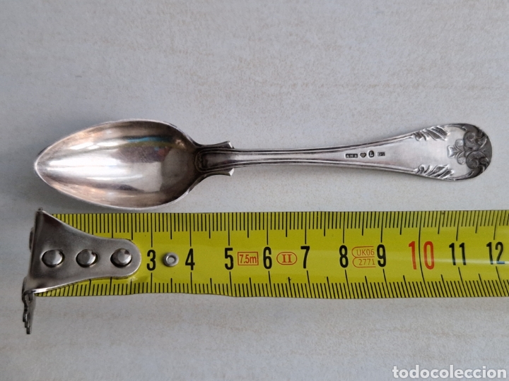 Antig&uuml;edades: CUCHARA EN PLATA DE LEY - Foto 3