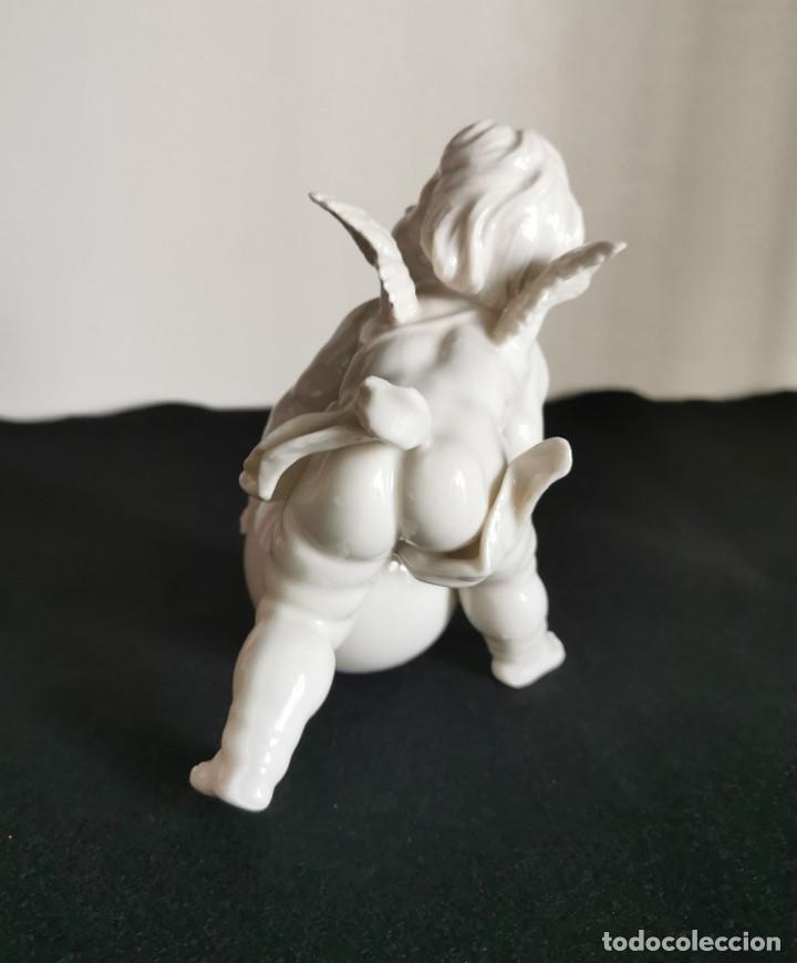 Antig&uuml;edades: ANGEL DE PORCELANA DE ALGORA - Foto 3
