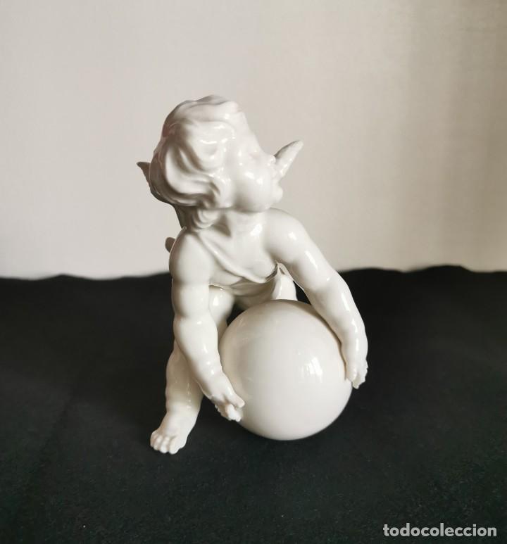 Antig&uuml;edades: ANGEL DE PORCELANA DE ALGORA - Foto 4