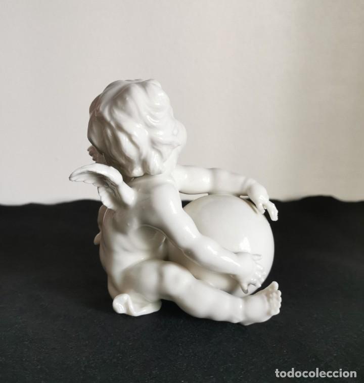 Antig&uuml;edades: ANGEL DE PORCELANA DE ALGORA - Foto 4