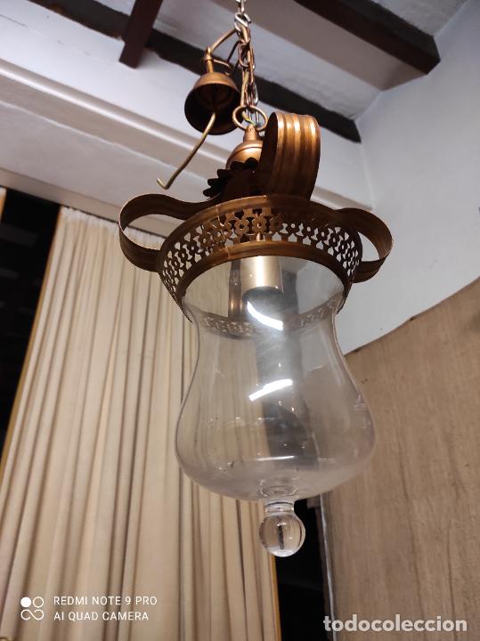 Antig&uuml;edades: farol de techo - Foto 3