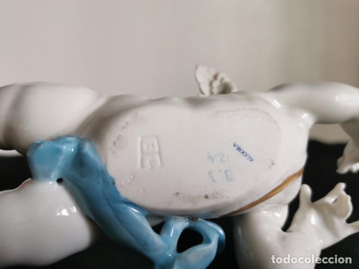 Antig&uuml;edades: ANGEL DE PORCELANA DE ALGORA - Foto 5