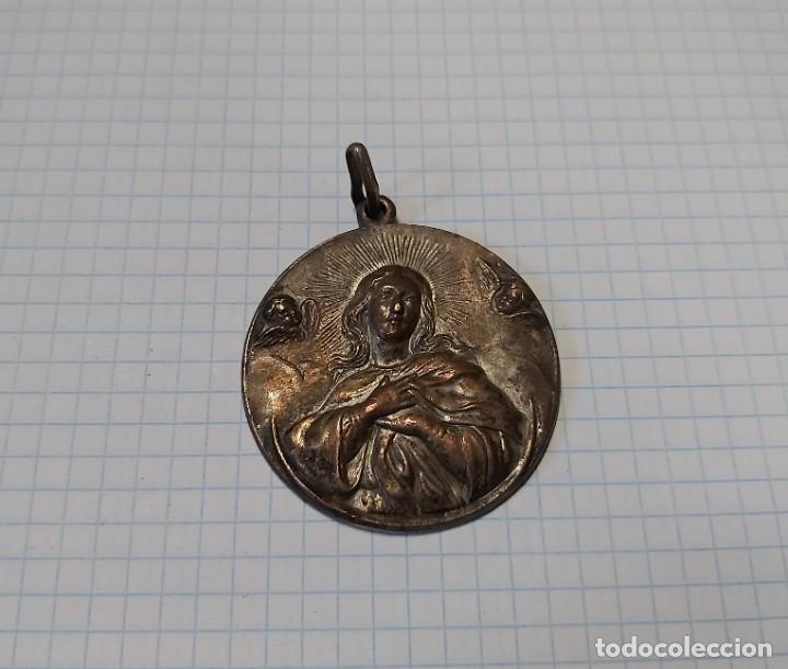 Antig&uuml;edades: Medalla religiosa, 4 cm - Foto 1