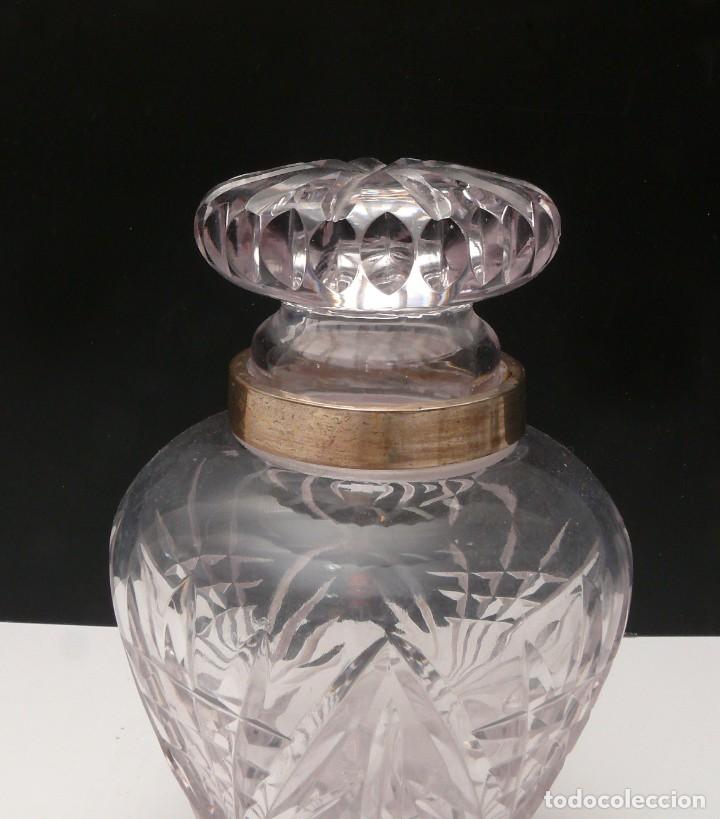 Antig&uuml;edades: Frasco de perfume Bohemia - Foto 3