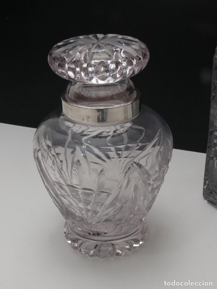 Antig&uuml;edades: Frasco de perfume Bohemia - Foto 5