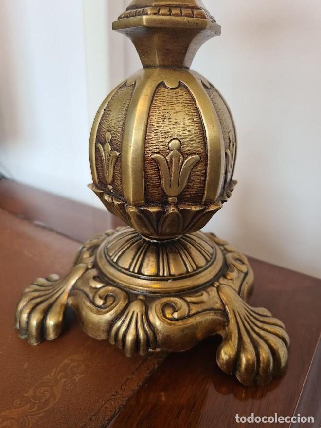 Antig&uuml;edades: CANDELABRO BRONCE - Foto 3