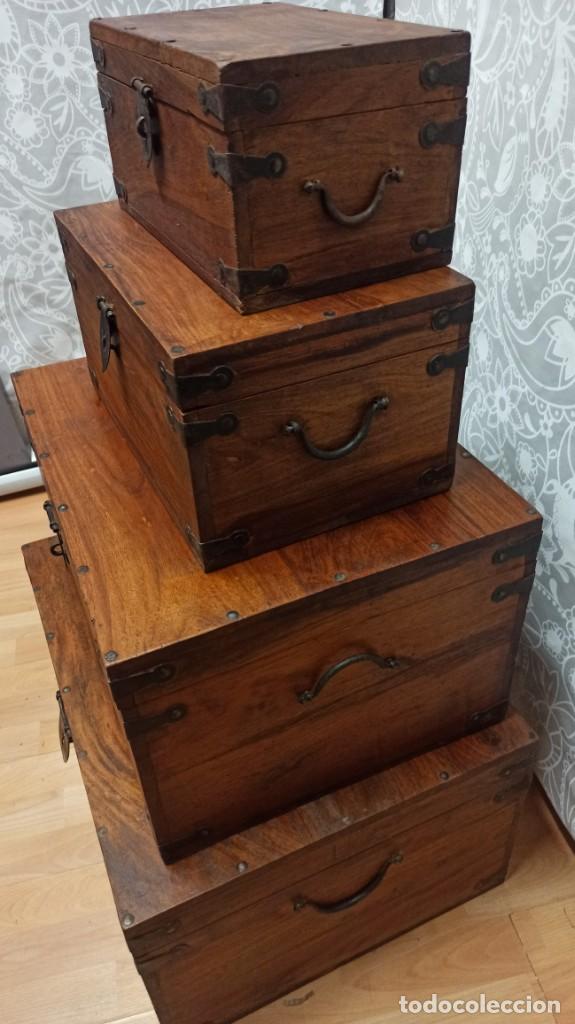 Antig&uuml;edades: BA&Uacute;LES MADERA Y ELEMENTOS EN FORJA - Foto 2