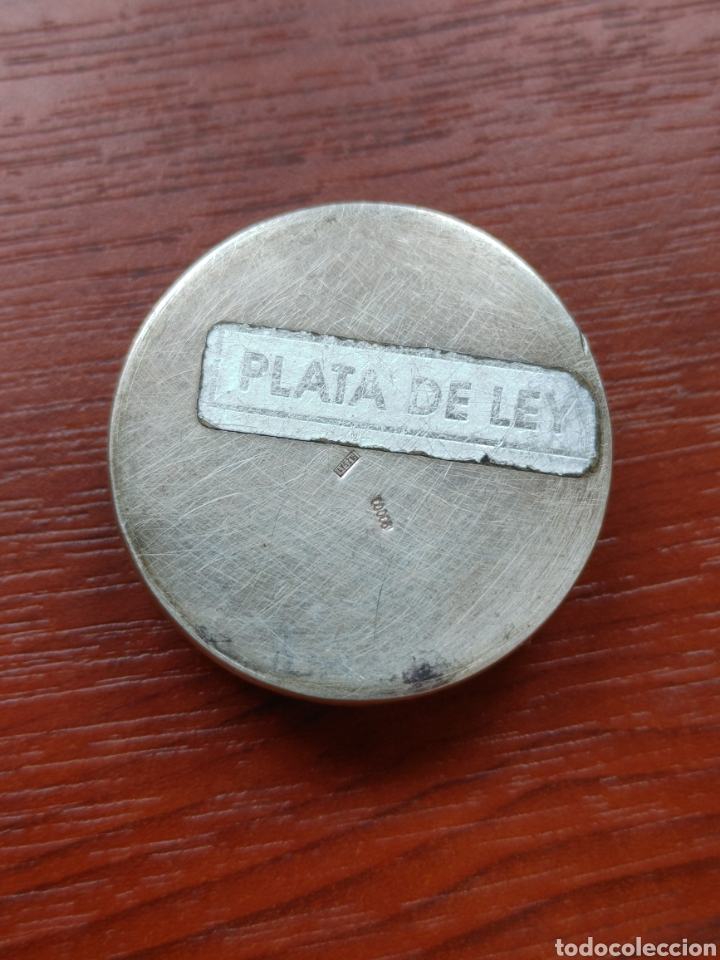 Antig&uuml;edades: Pastillero en plata. - Foto 2