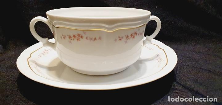 Antig&uuml;edades: 6 tazas consom&eacute; Irabia. - Foto 3