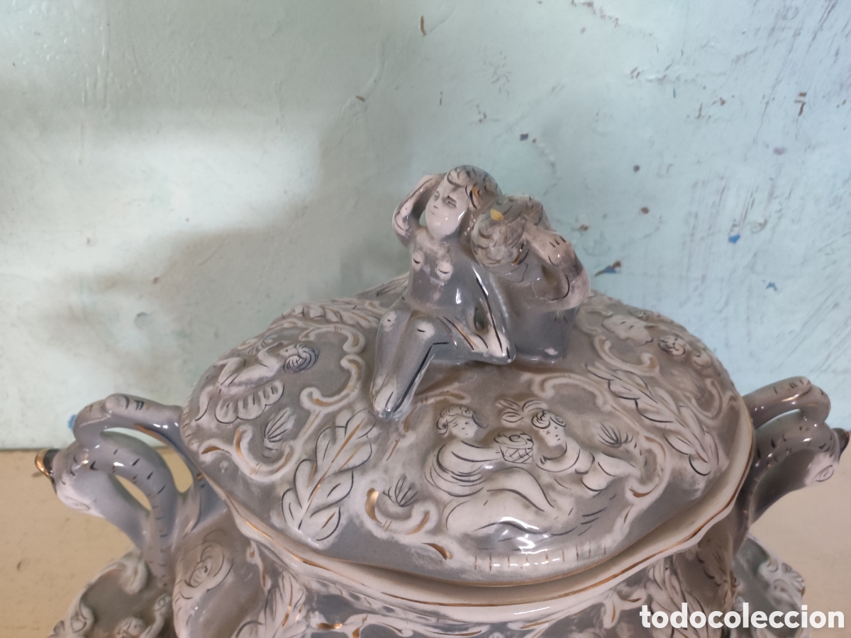 Antig&uuml;edades: Sopera cer&aacute;mica - Foto 2