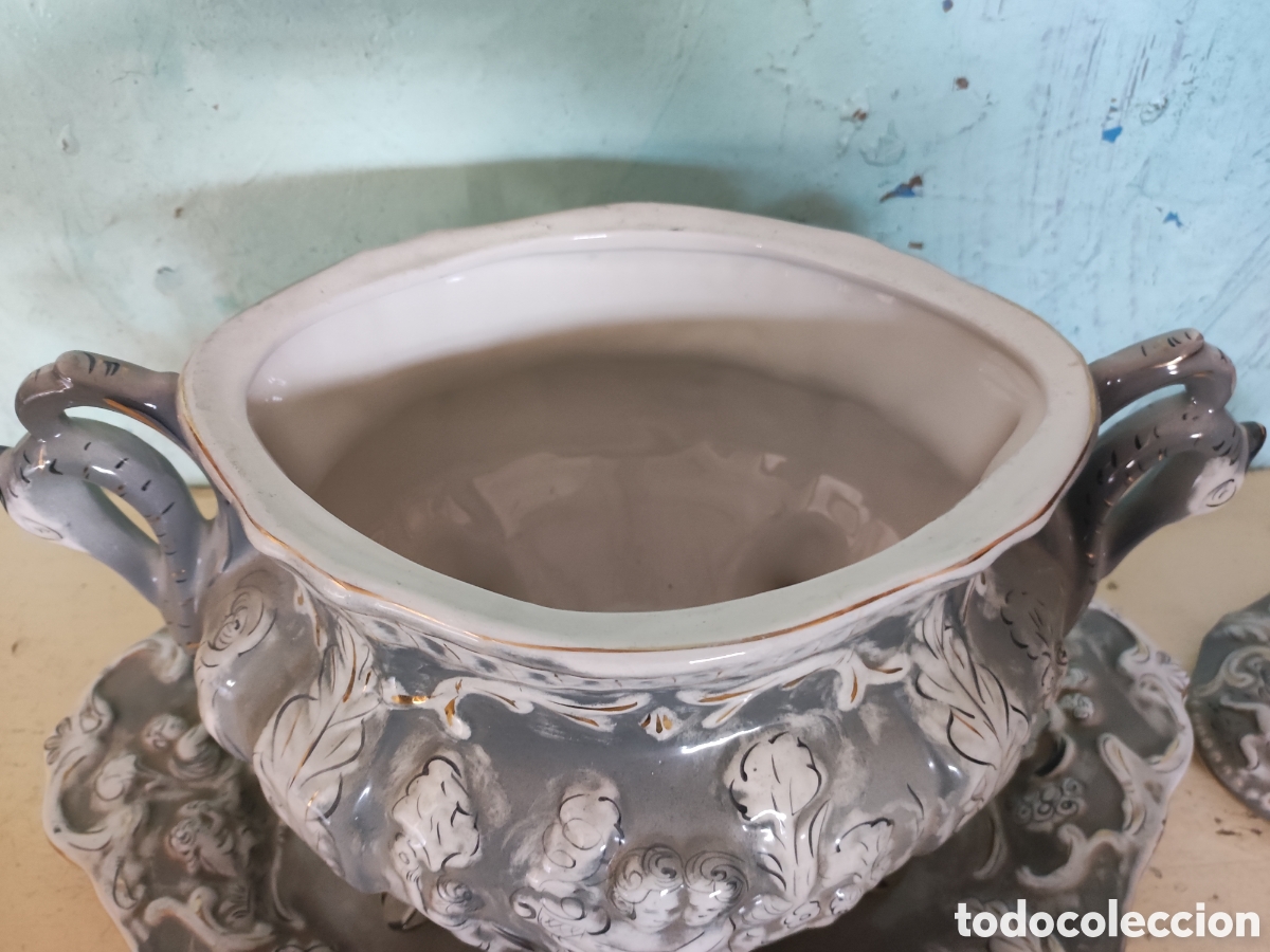 Antig&uuml;edades: Sopera cer&aacute;mica - Foto 3