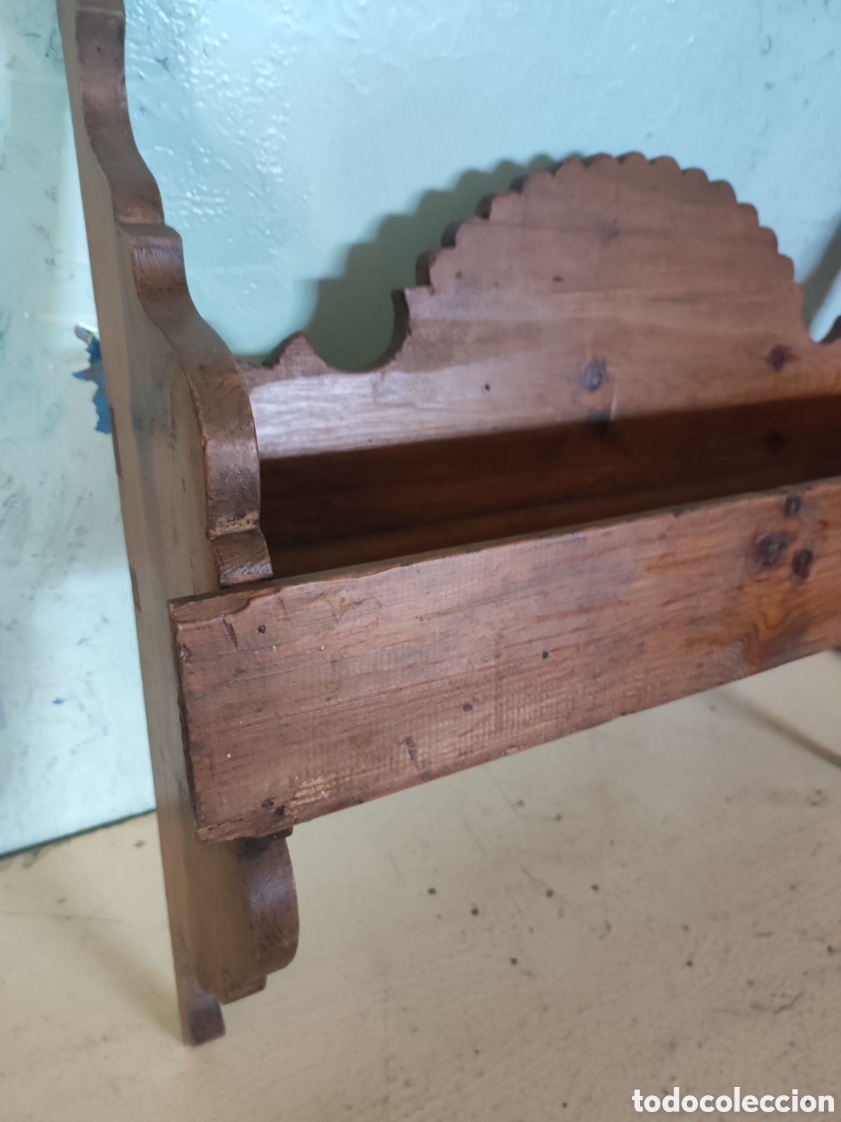 Antig&uuml;edades: Repisa r&uacute;stica madera - Foto 4