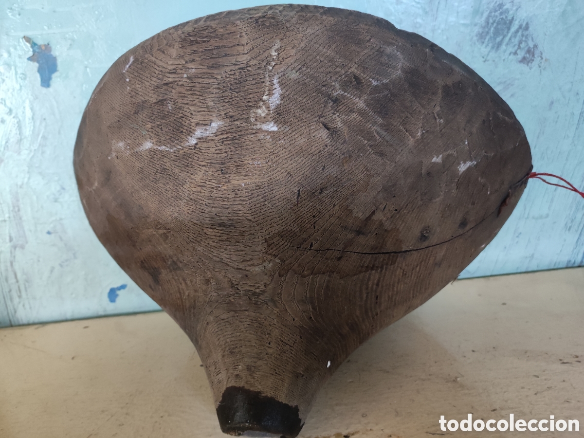 Antig&uuml;edades: Embudo rustico madera antiguo - Foto 2