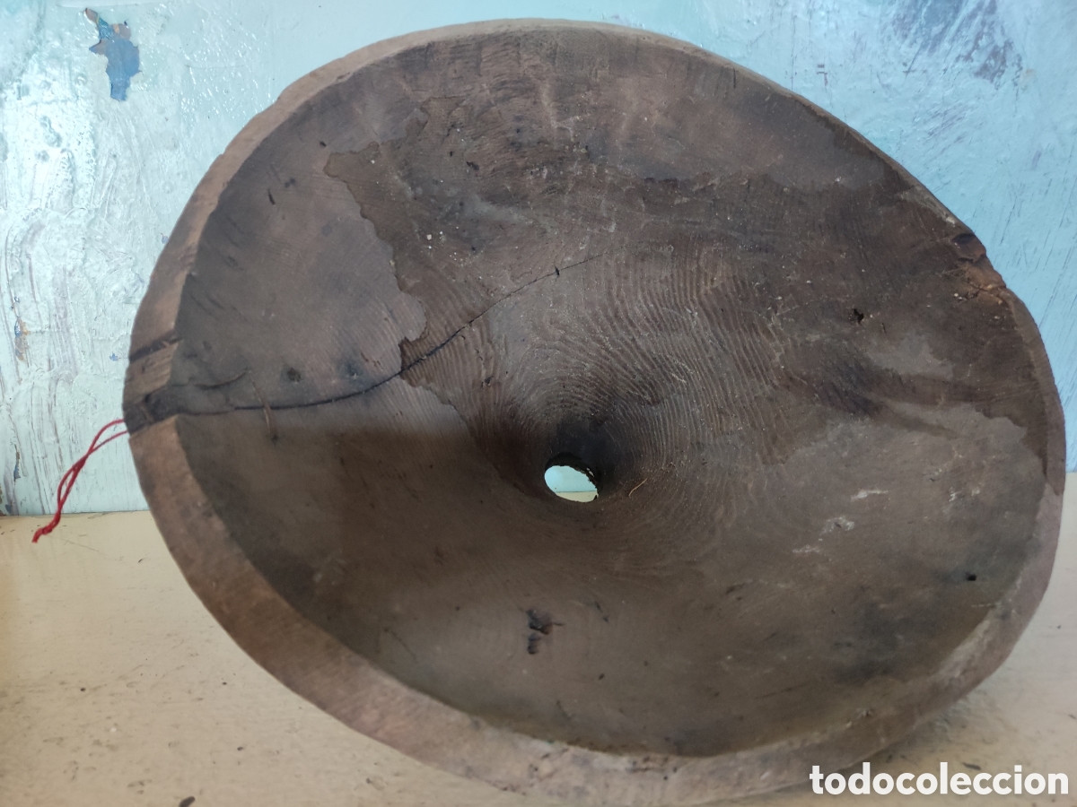 Antig&uuml;edades: Embudo rustico madera antiguo - Foto 4