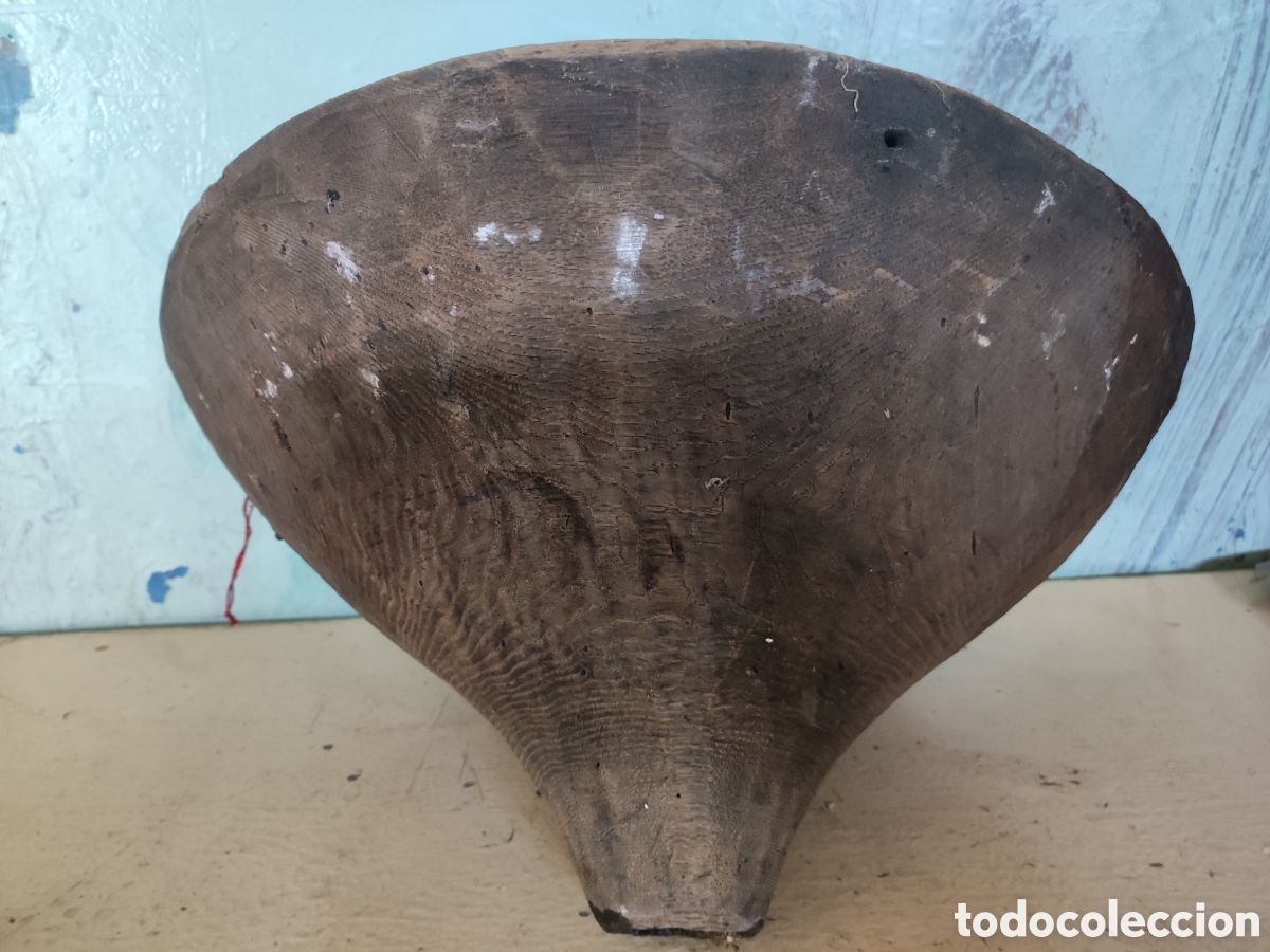Antig&uuml;edades: Embudo rustico madera antiguo - Foto 1