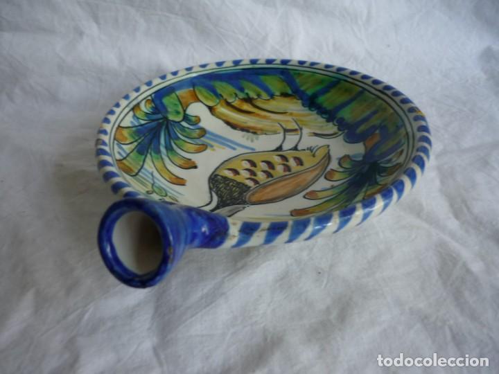 Antig&uuml;edades: Plato escudilla decoraci&oacute;n perdiz - Foto 4