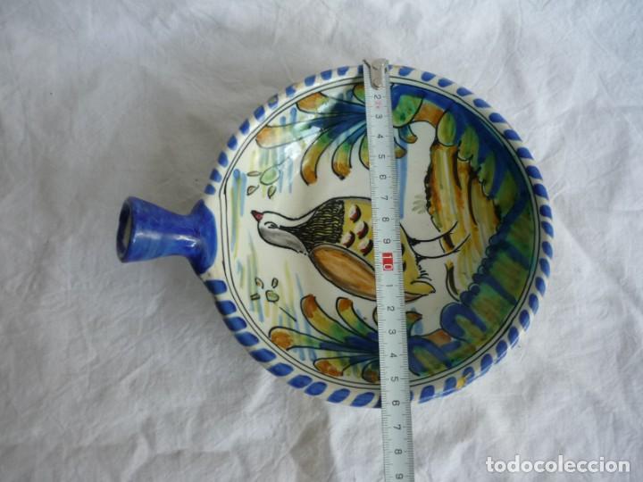 Antig&uuml;edades: Plato escudilla decoraci&oacute;n perdiz - Foto 6