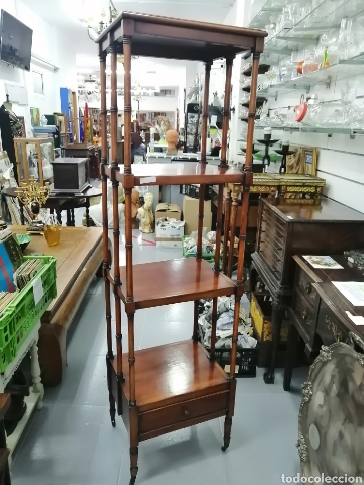 Antiquit&eacute;s: Estanter&iacute;a o librer&iacute;a caoba principios de siglo XX