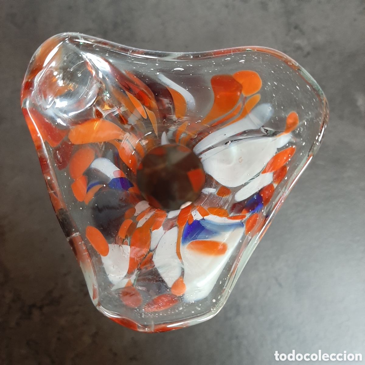 Antig&uuml;edades: JARR&Oacute;N CRISTAL MURANO 24cm - Foto 10