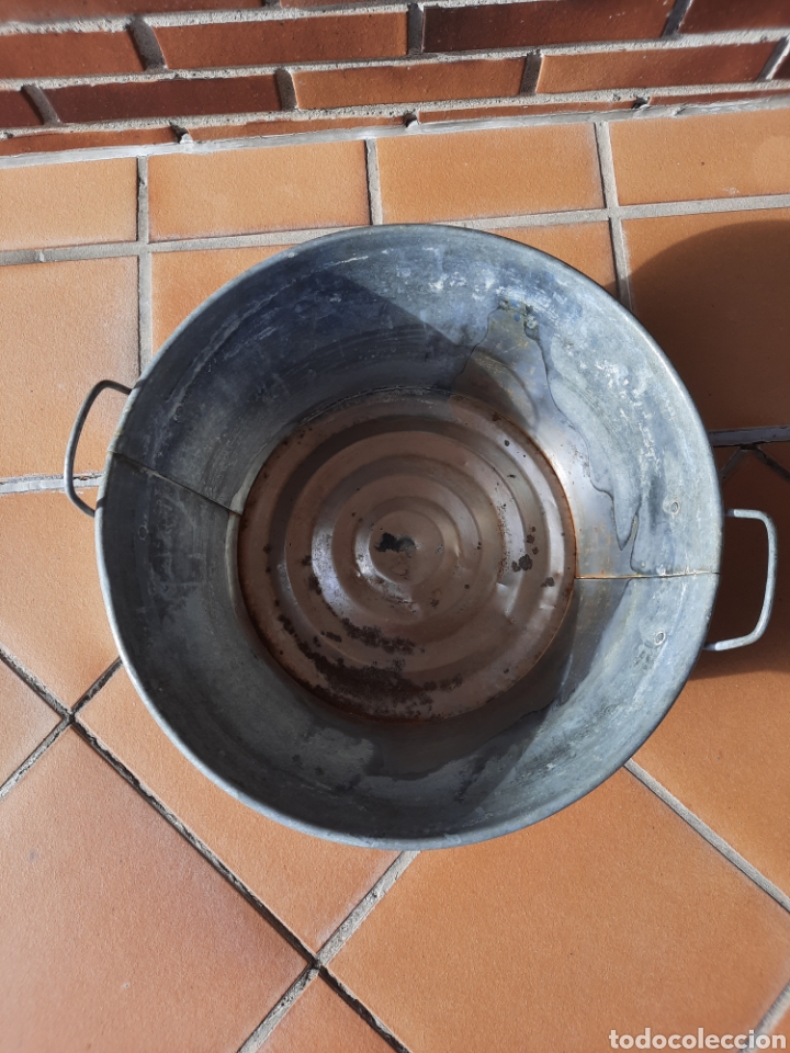 Antig&uuml;edades: Antiguo barre&ntilde;o de cinc - Foto 2
