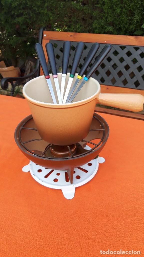 Antig&uuml;edades: Fondue Le Creuset - Foto 1