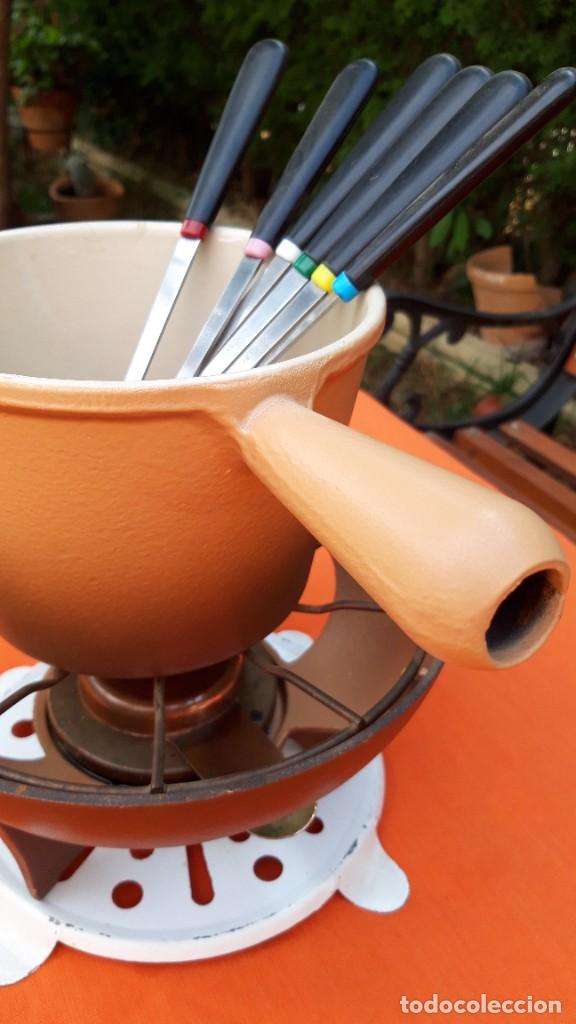 Antig&uuml;edades: Fondue Le Creuset - Foto 3