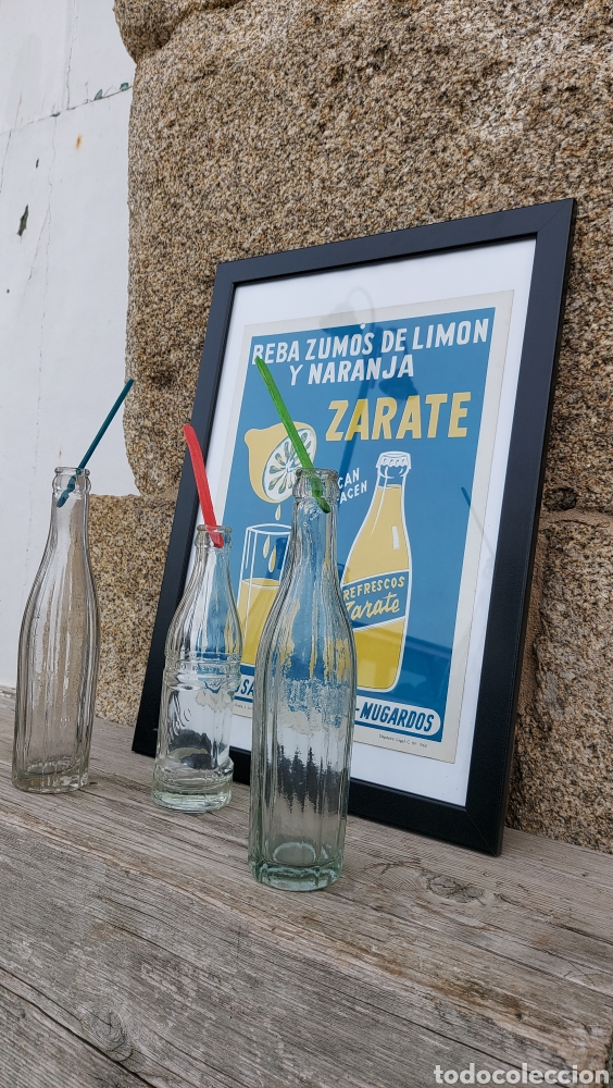 Antig&uuml;edades: Botellas antiguas refrescos Z&aacute;rate - Foto 2