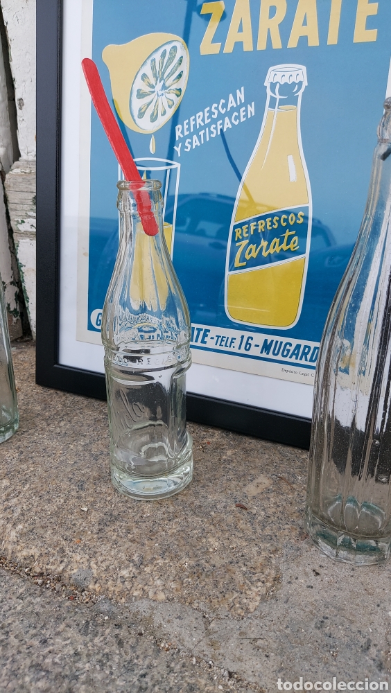 Antig&uuml;edades: Botellas antiguas refrescos Z&aacute;rate - Foto 4