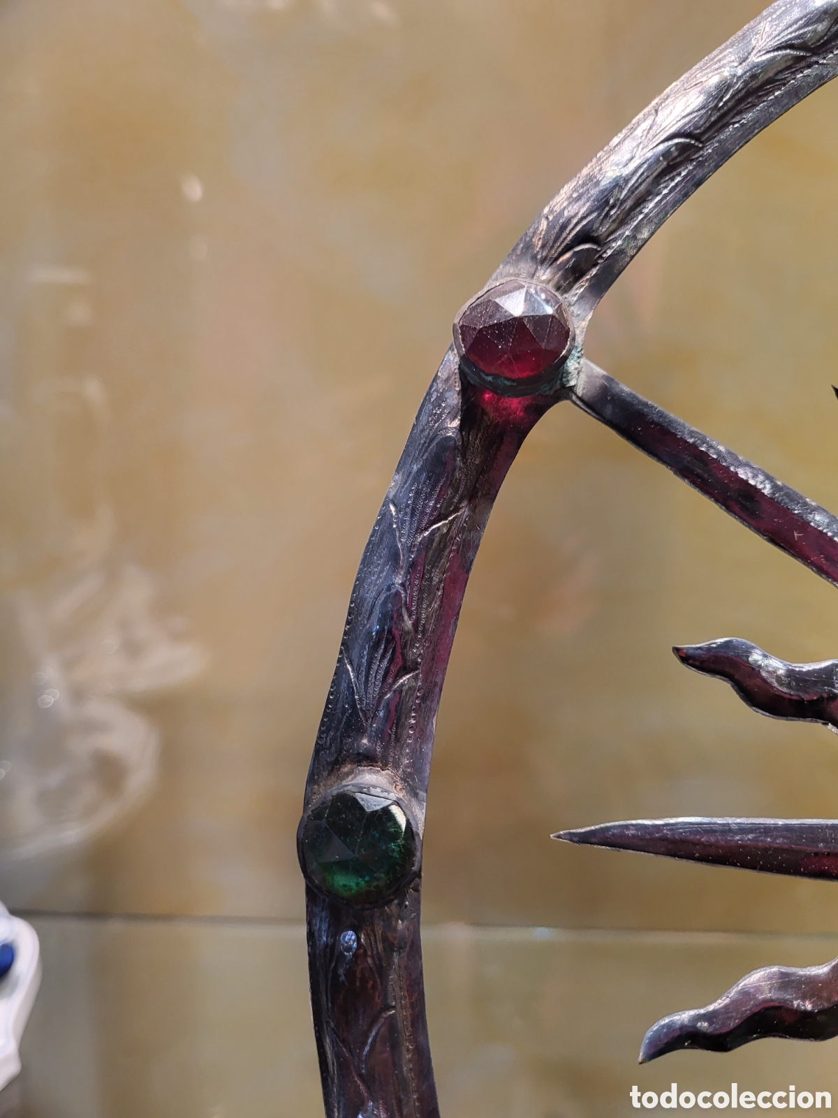 Antig&uuml;edades: S. XVI. CORONA DE PLATA - Foto 7