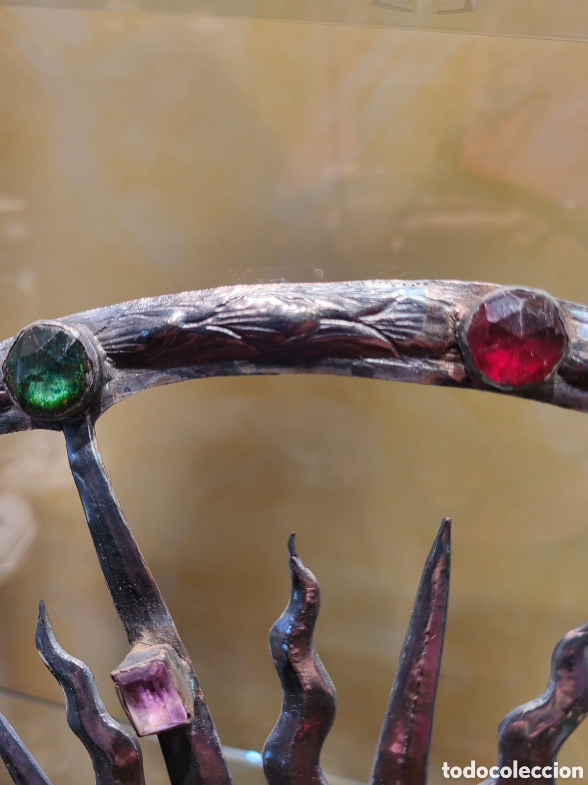 Antig&uuml;edades: S. XVI. CORONA DE PLATA - Foto 10
