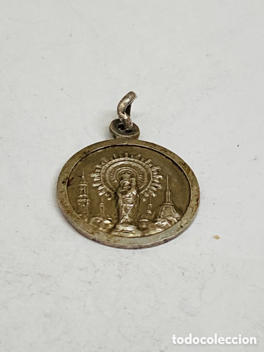 Antig&uuml;edades: Medalla de plata religiosa - Foto 1