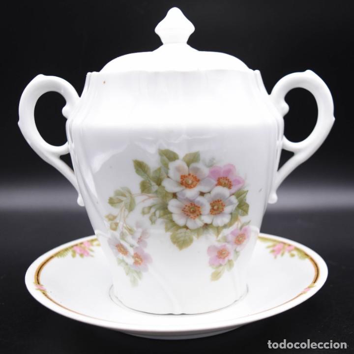 Antig&uuml;edades: Tarro de porcelana de Bavaria - Foto 3
