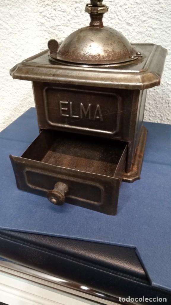 Antig&uuml;edades: Antiguo molinillo de caf&eacute; ELMA - Foto 3