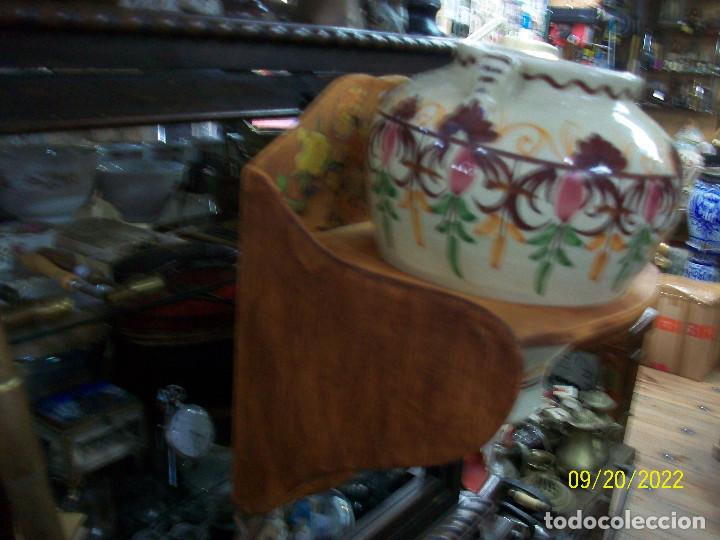 Antig&uuml;edades: ANTIGUO JARRON CON SOPORTE - Foto 3